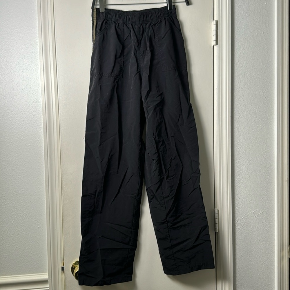 Revgear Black Pants w/ Strips Muay Thai Jui Jitsu Combat Warm Up Pants Size XS